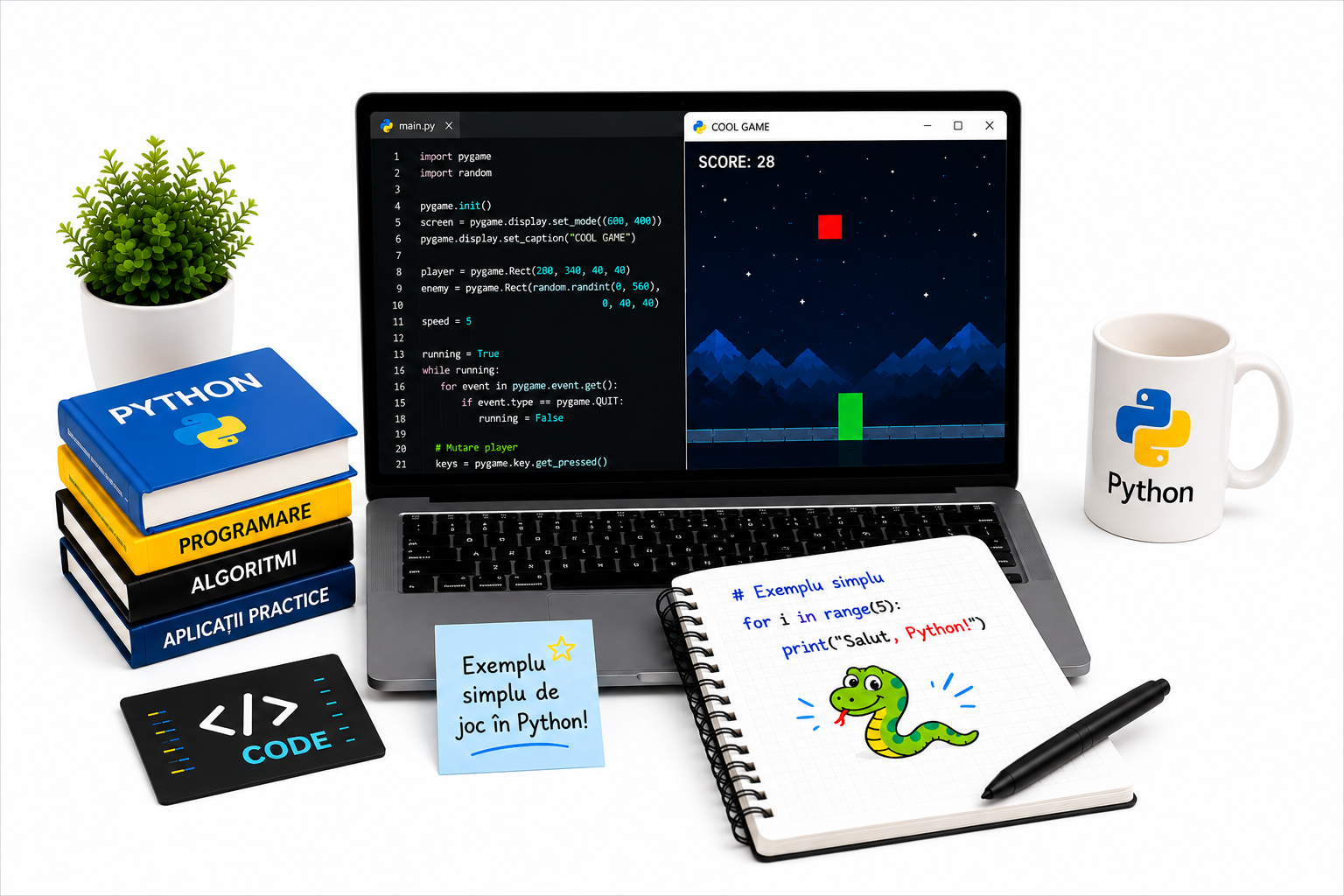 Programare Python Logo